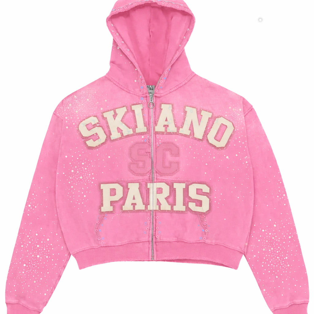 SKIANO PARIS “Karter Cropped” Hoodie