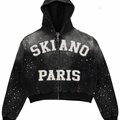 SKIANO PARIS “Karter Cropped” Hoodie